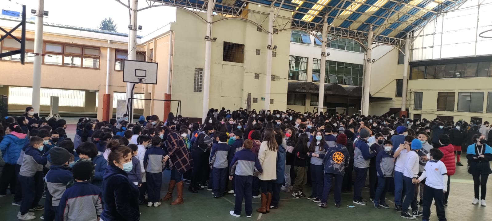 Comunidad Escolar vive simulacro de sismo