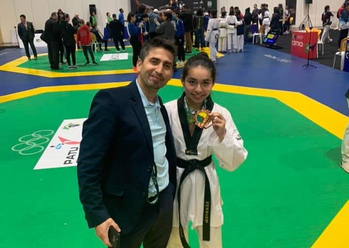 Nueva destacada participación de Alumna en Taekwondo